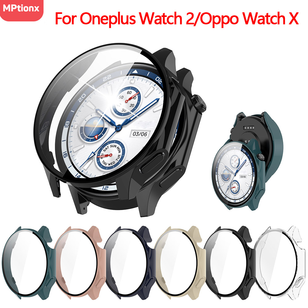 Smartwatch Oppo Watch - Boîtier PC + verre pour montre