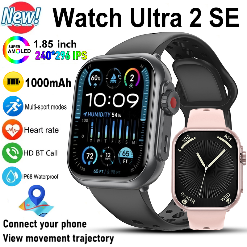 Smartwatch Watches For Women With Gps - Montre intelligente Ultra 2 SE hommes