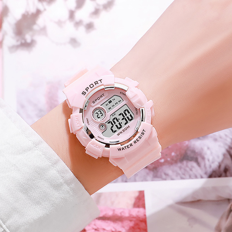 Smartwatch Watches For Kid Girl - Mode enfants montres lumineux étanche sport
