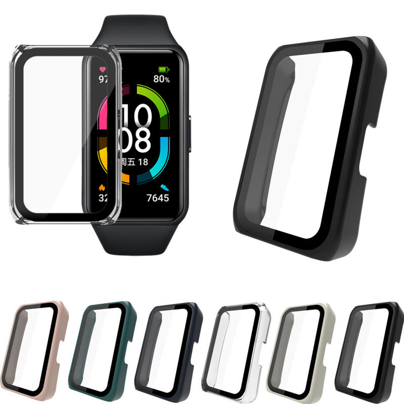 Smartwatch Oppo Watch - Coque de protection d'écran en verre,