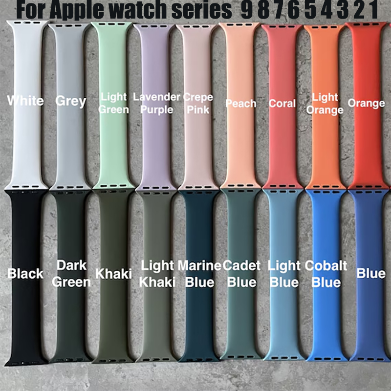 Silicone Sport Band - Solo Loop silicone pour bracelet de