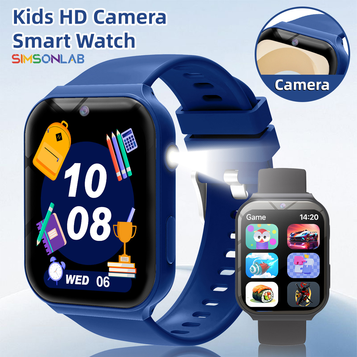 Smartwatch Watches For Kid Girl - Nouvelle Montre Connectée 2026 pour Enfants