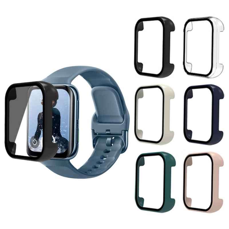 Smartwatch Oppo Watch - Coque de protection complète en verre