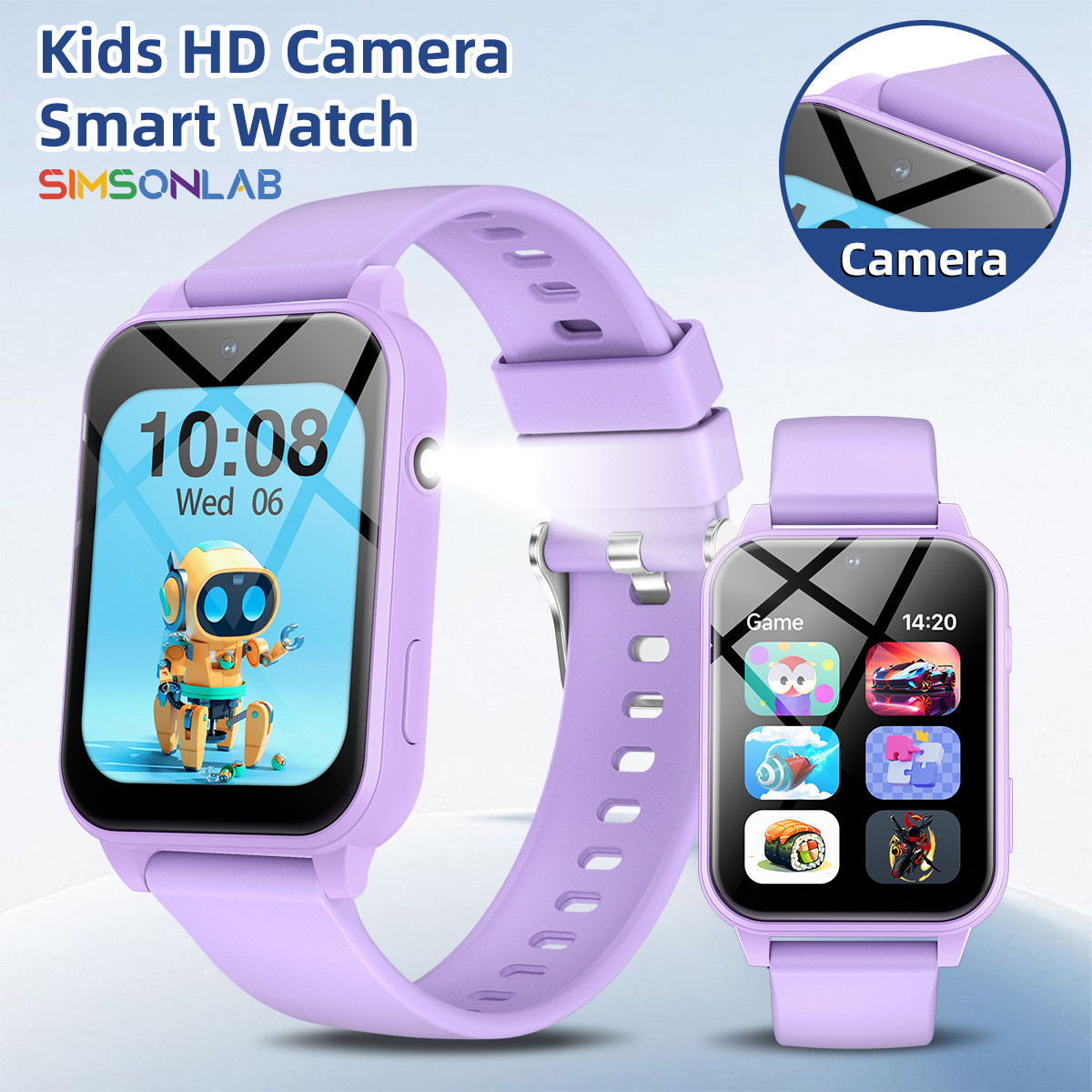 Smartwatch Watches For Kid Girl - Nouvelle Montre Connectée Enfant 2026 Multifonction