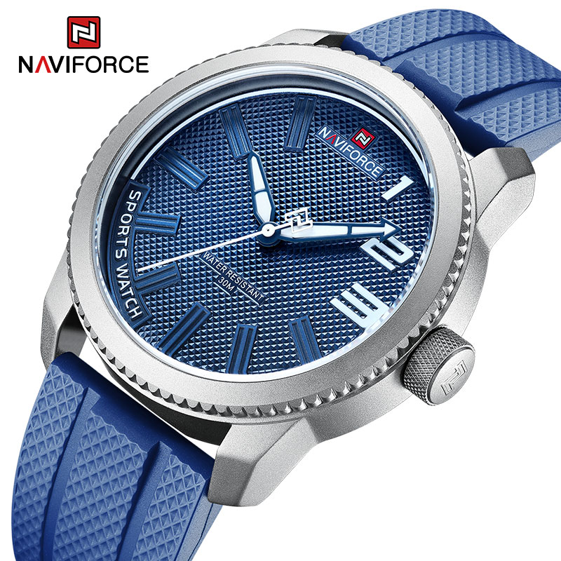 Silicone Sport Band - Montres de sport étanches NAVIFORCE avec