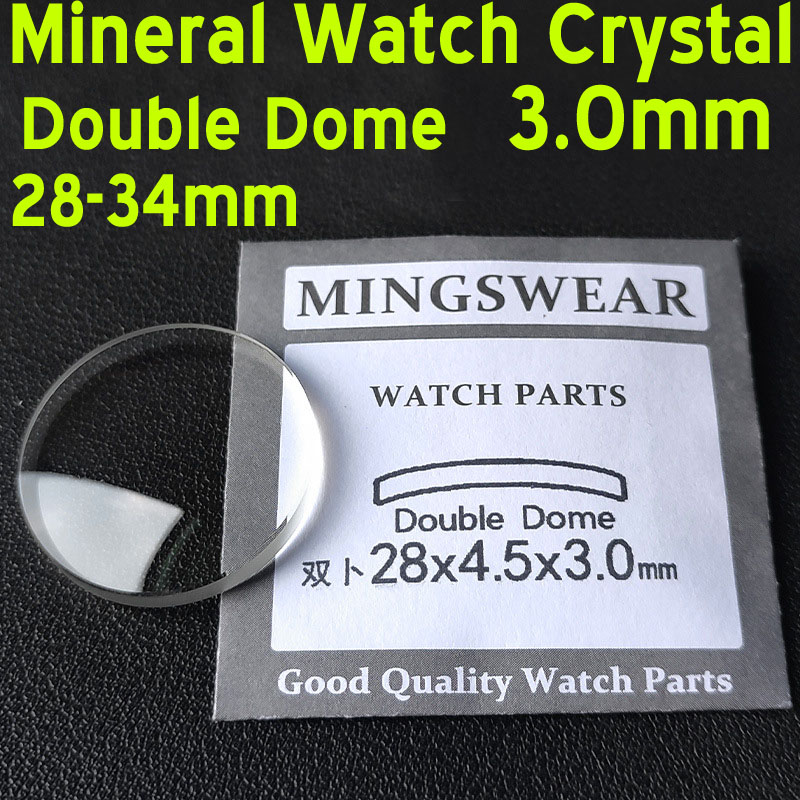 Watch Crystal Replacement - Verre de montre doublement bombé de