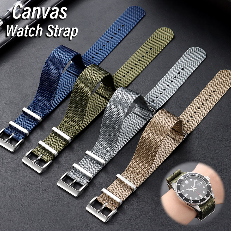 Omega Watches Smartwatch - Bracelet de montre en toile de