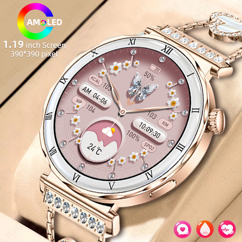 Smartwatch Latest Watches For Women - Montre intelligente de luxe femmes dames