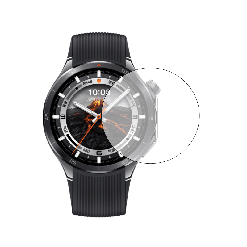 Smartwatch Oppo Watch - Film de protection transparent en verre