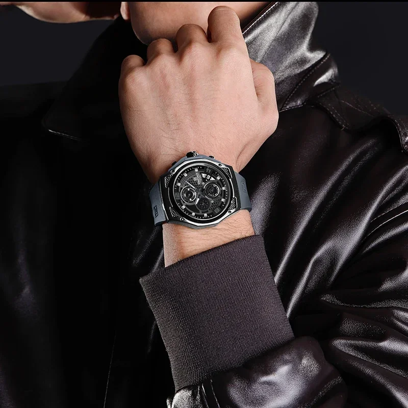 NAVIFORCE NF8051T montres pour - Silicone Sport Band avis et prix