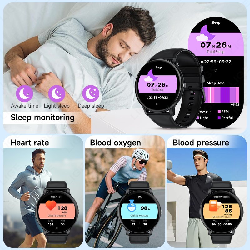 LIGE Bluetooth appel femmes mo - Smartwatch Latest Watches For Women avis et prix
