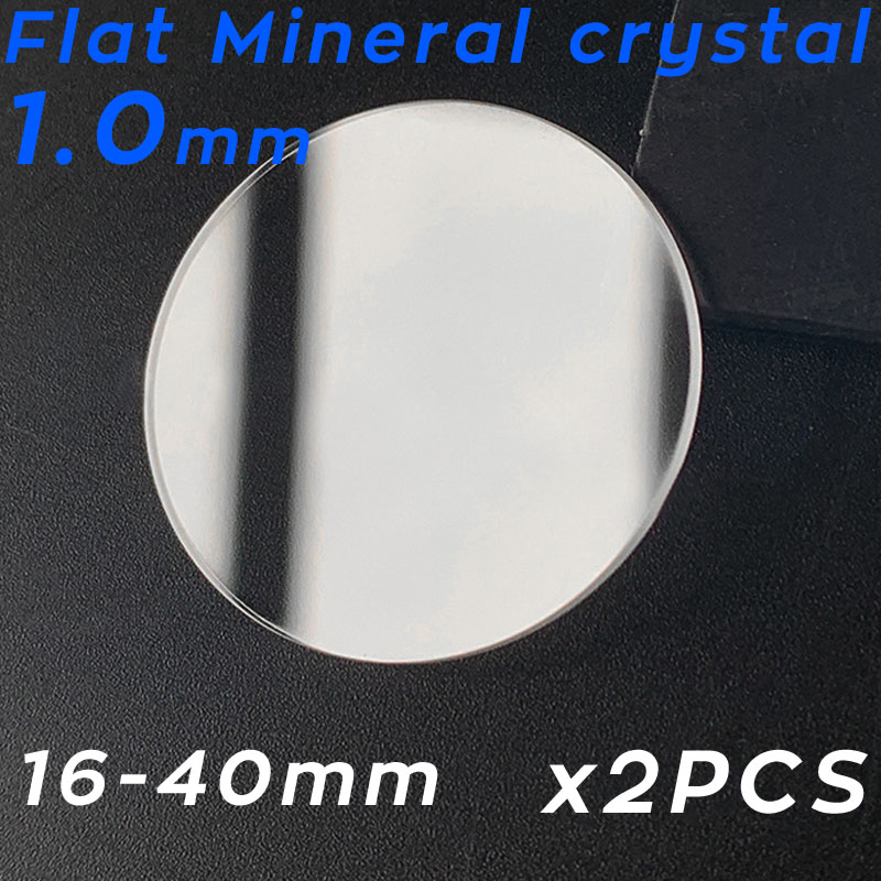 Nouveau 2 pièces épaisseur 1mm - Watch Crystal Replacement avis et prix