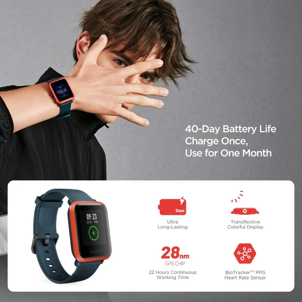 Montre connectée Amazfit Bip S - Smartwatch Refurbished Watches avis et prix