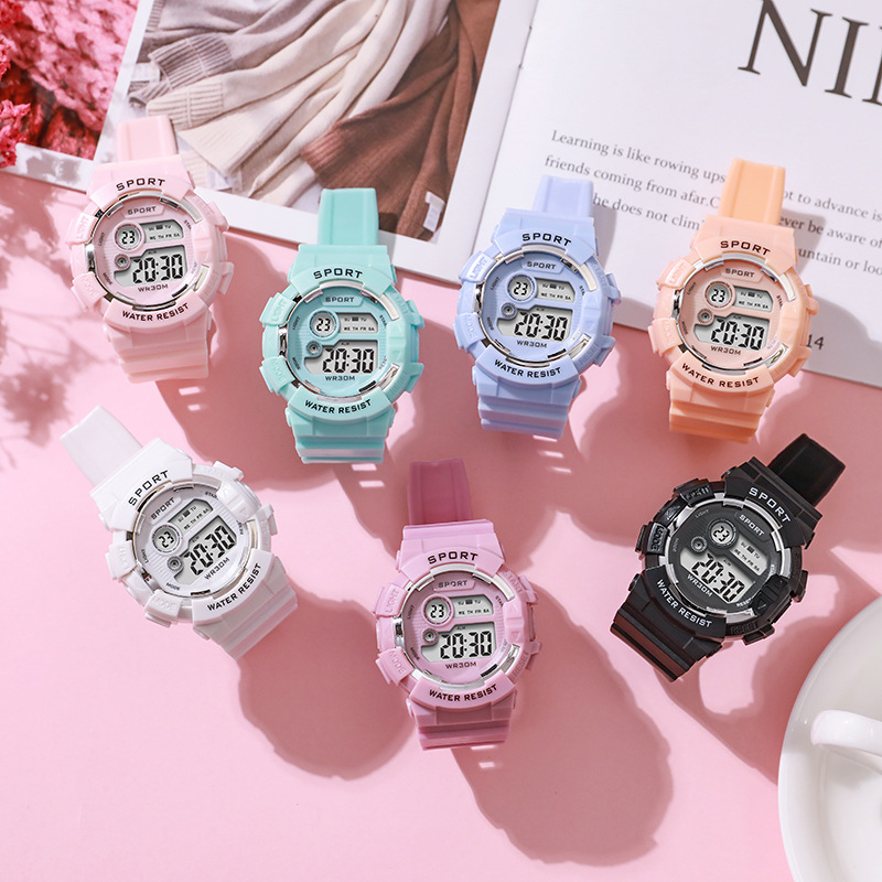Mode enfants montres lumineux  - Smartwatch Watches For Kid Girl avis et prix