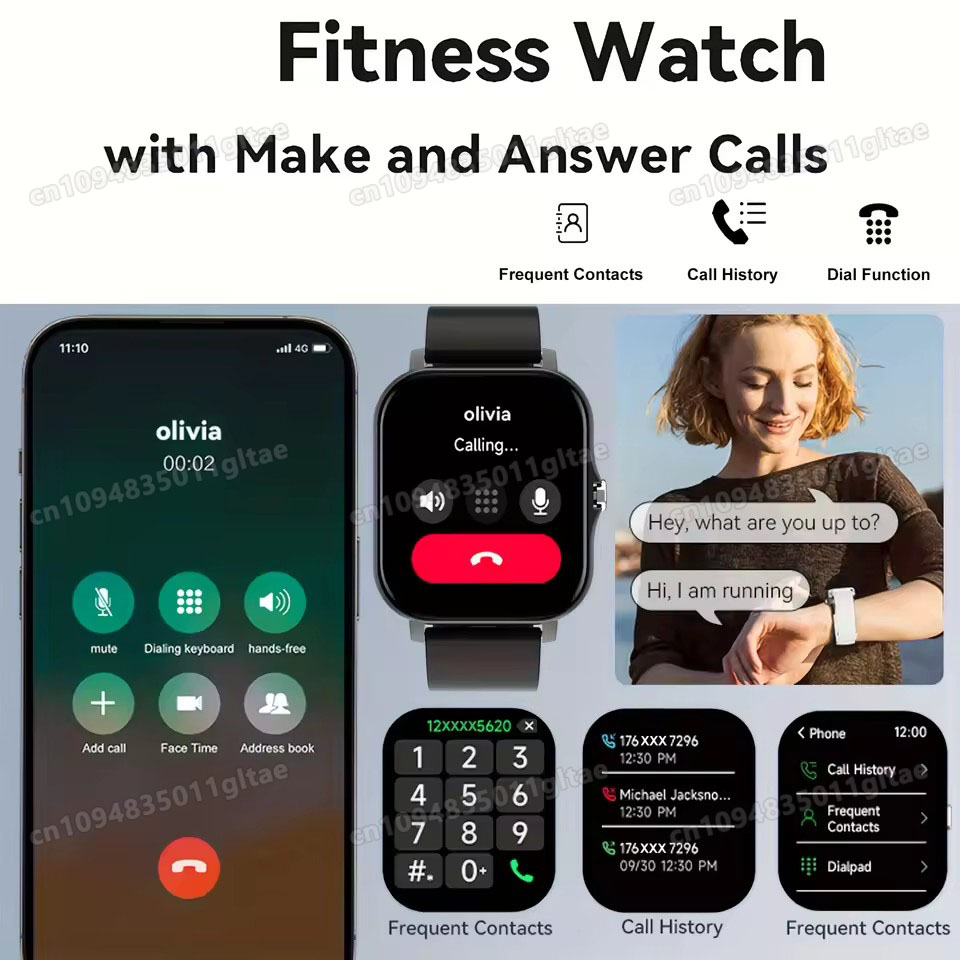 Montre connectée sportive dern - Smartwatch Latest Watches For Women avis et prix