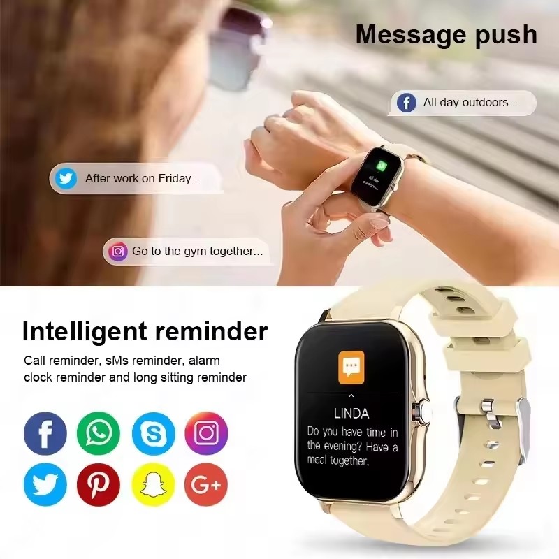 Montre connectée sportive dern - Smartwatch Latest Watches For Women avis et prix