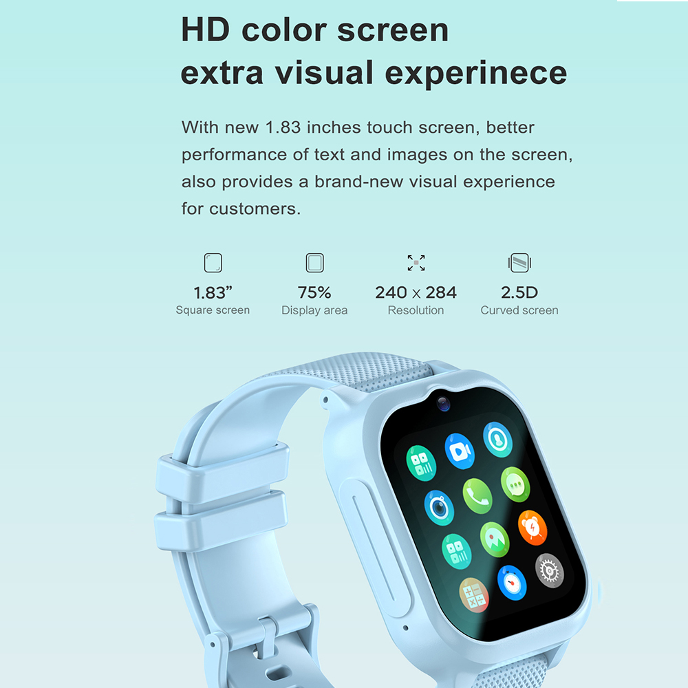 Montre intelligente enfants 4G - Smartwatch Watches For Kid Girl avis et prix