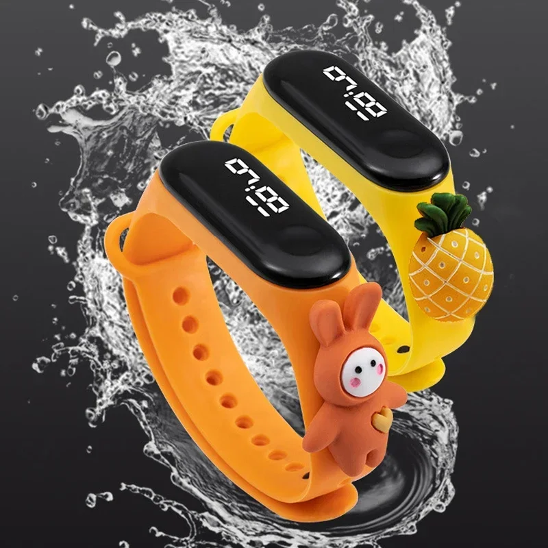 Montre LED tactile intelligent - Smartwatch Watches For Kid Girl avis et prix