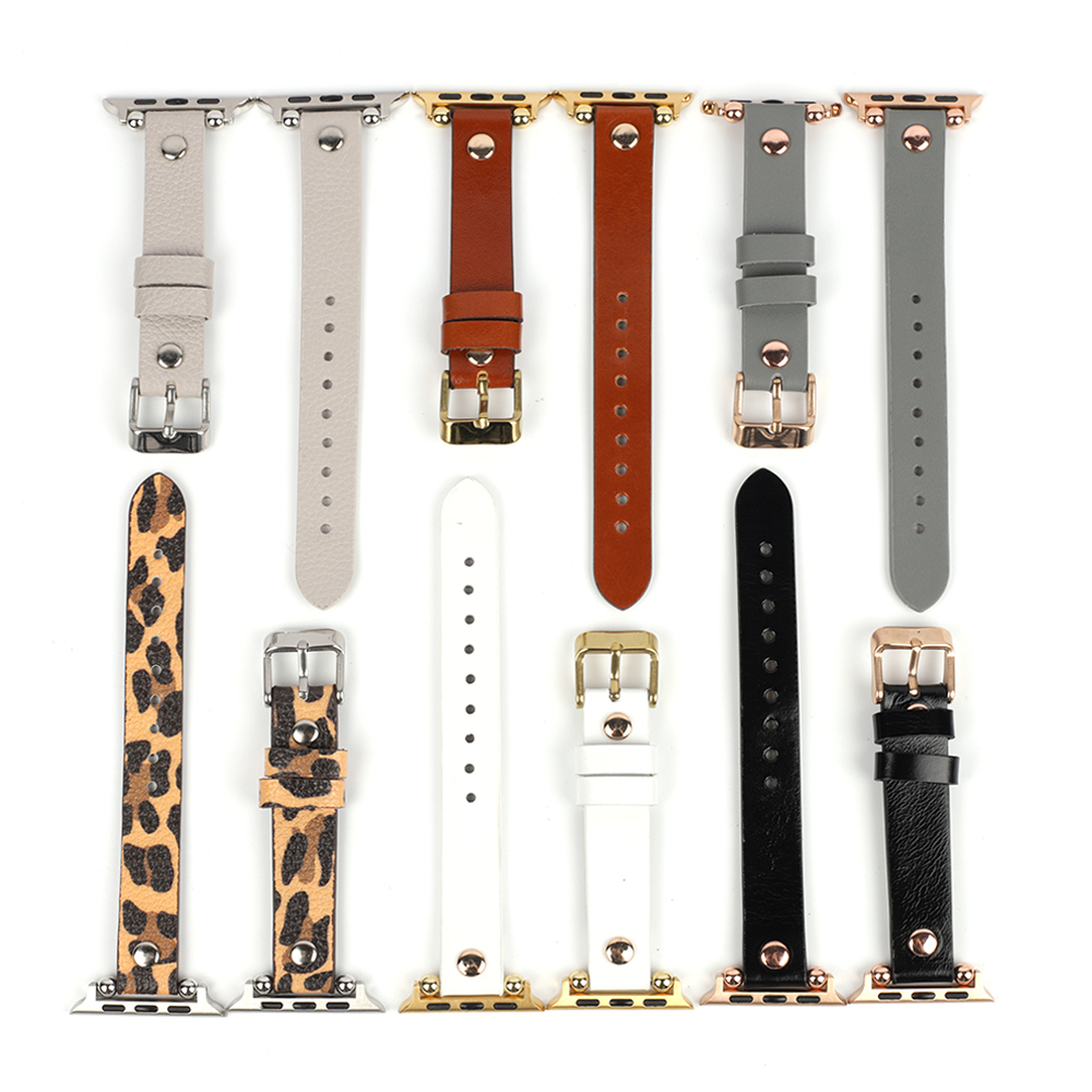 Bracelet fin en cuir avec rive - Smartwatch Slim Watches For Men avis et prix
