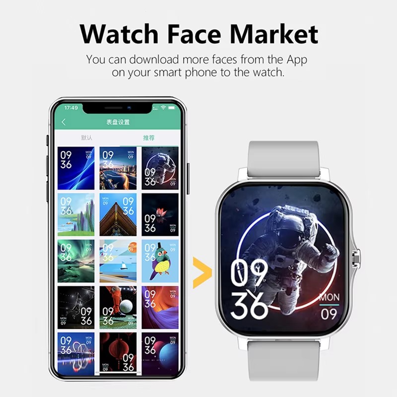 Montre connectée sportive à éc - Smartwatch Latest Watches For Women avis et prix
