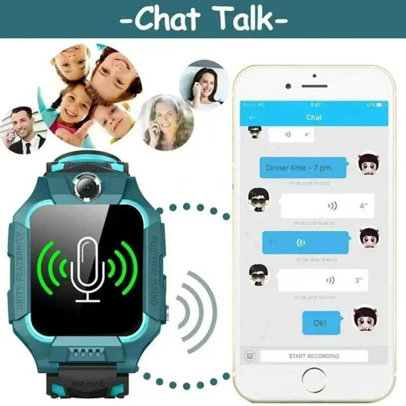 Montre connectée pour enfants  - Smartwatch Watches For Kid Girl avis et prix