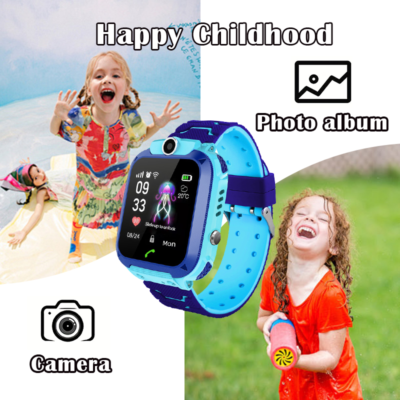 Montre intelligente Q12B pour  - Smartwatch Watches For Kid Boy With Gps avis et prix