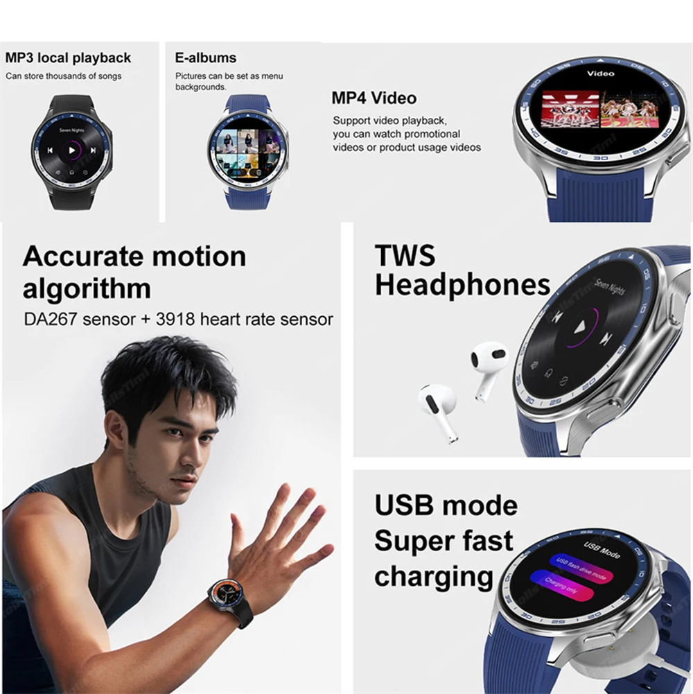 Montre connectée AMOLED pour h - Smartwatch Oppo Watch avis et prix