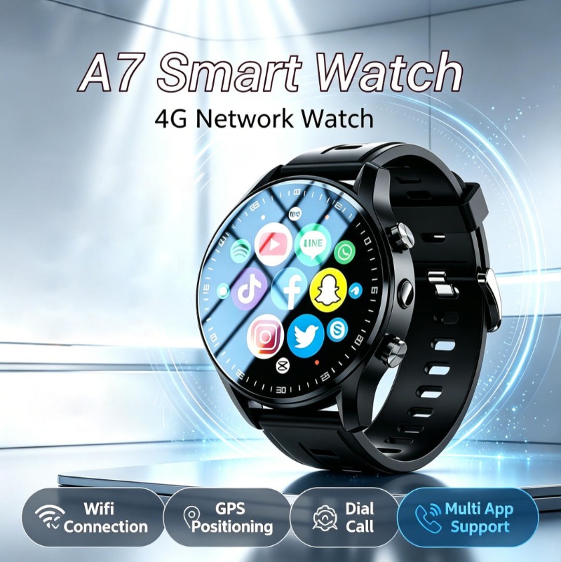 Montre connectée Android A7, p - Smartwatch Running Watches For Men avis et prix