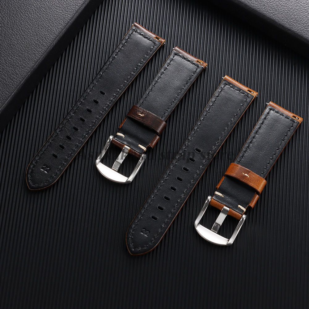 Bracelet de montre en cuir de  - Omega Watches Smartwatch avis et prix