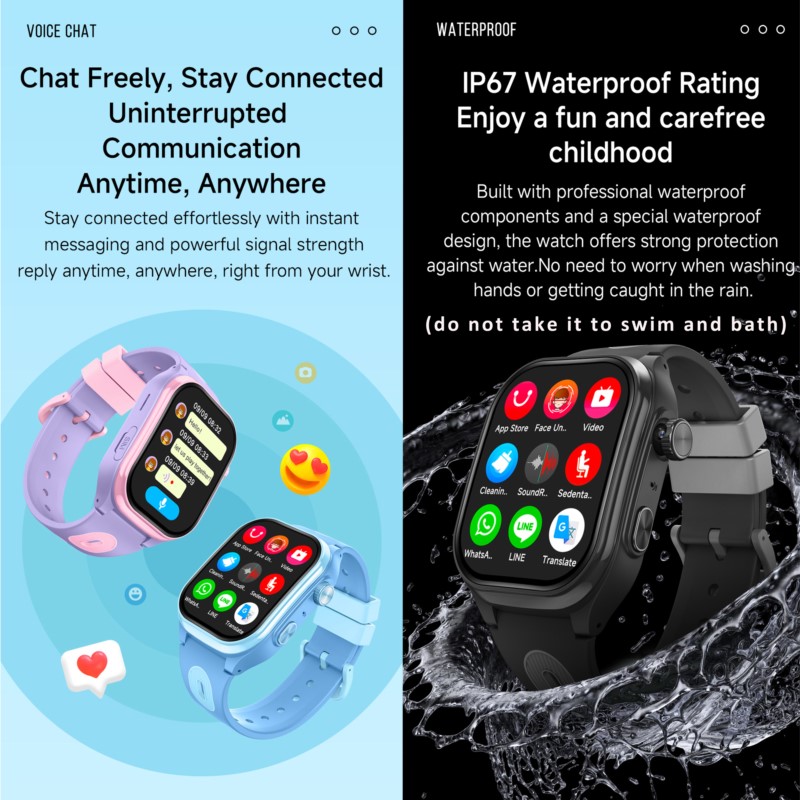 Montre connectée pour enfants  - Smartwatch Watches For Kid Boy With Gps avis et prix