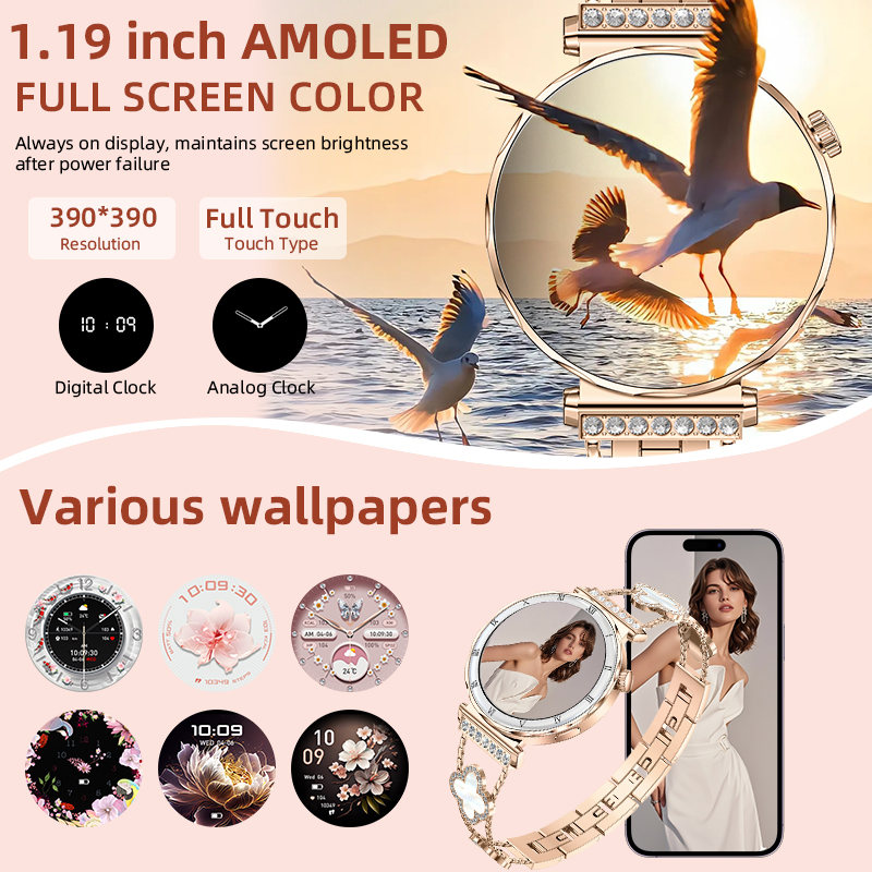 Montre connectée LIGE pour fem - Smartwatch Latest Watches For Women avis et prix