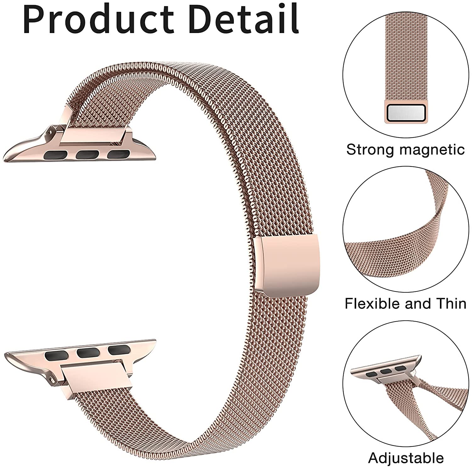 Bracelet à boucle milanaise mi - Smartwatch Slim Watches For Men avis et prix