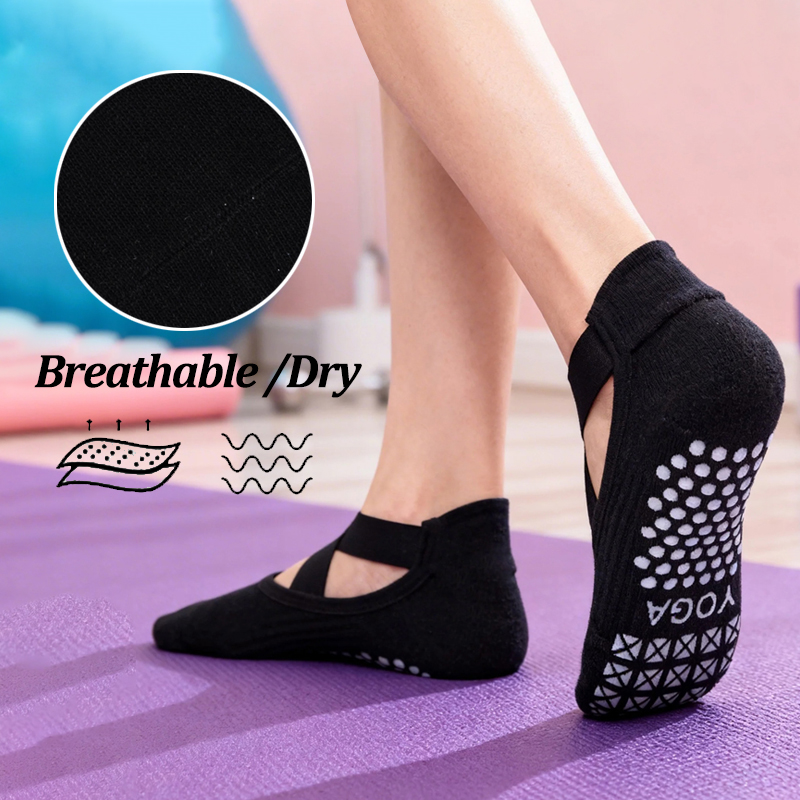 Chaussettes de yoga antidérapa - Silicone Sport Band avis et prix
