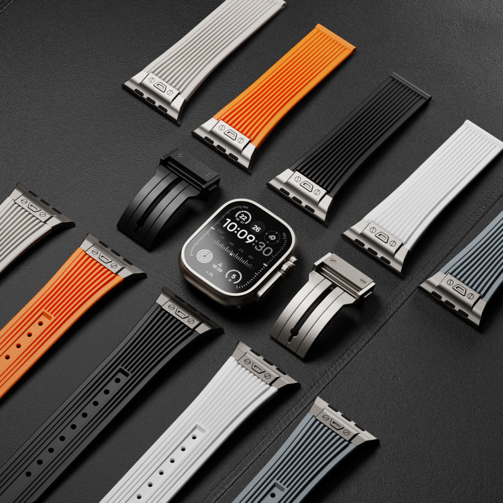 Bracelet en silicone pour Appl - Smartwatch Slim Watches For Men avis et prix