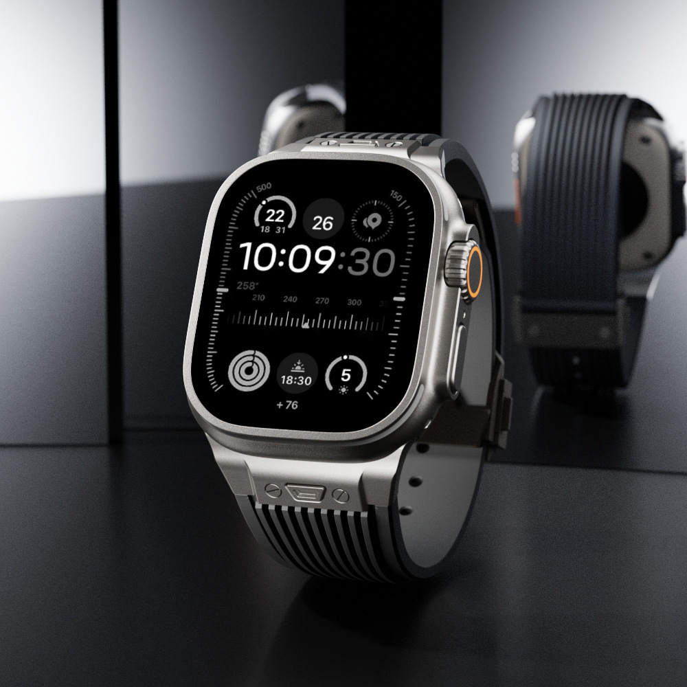 Bracelet en silicone pour Appl - Smartwatch Slim Watches For Men avis et prix