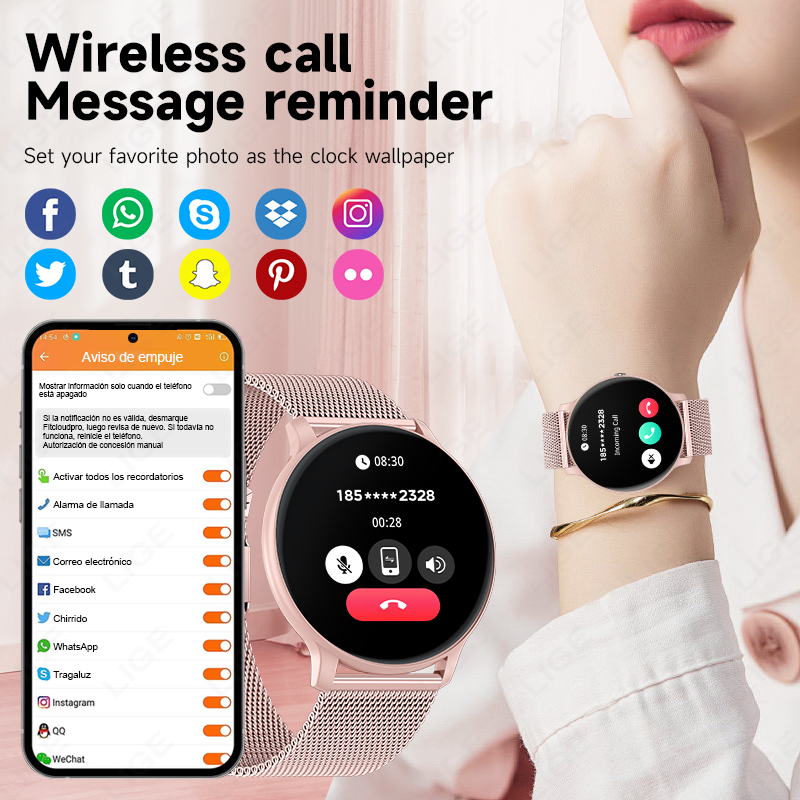Montres de sport et de fitness - Smartwatch Latest Watches For Women avis et prix