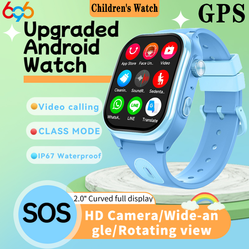 Montres intelligentes 4G pour  - Smartwatch Watches For Kid Boy With Gps avis et prix