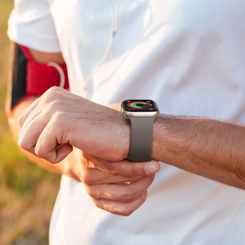 Verre + boîtier + bracelet pou - Silicone Sport Band avis et prix