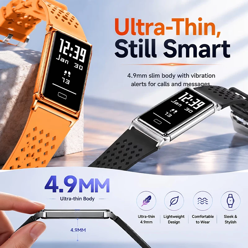 Bracelet intelligent LIGE ultr - Smartwatch Slim Watches For Men avis et prix
