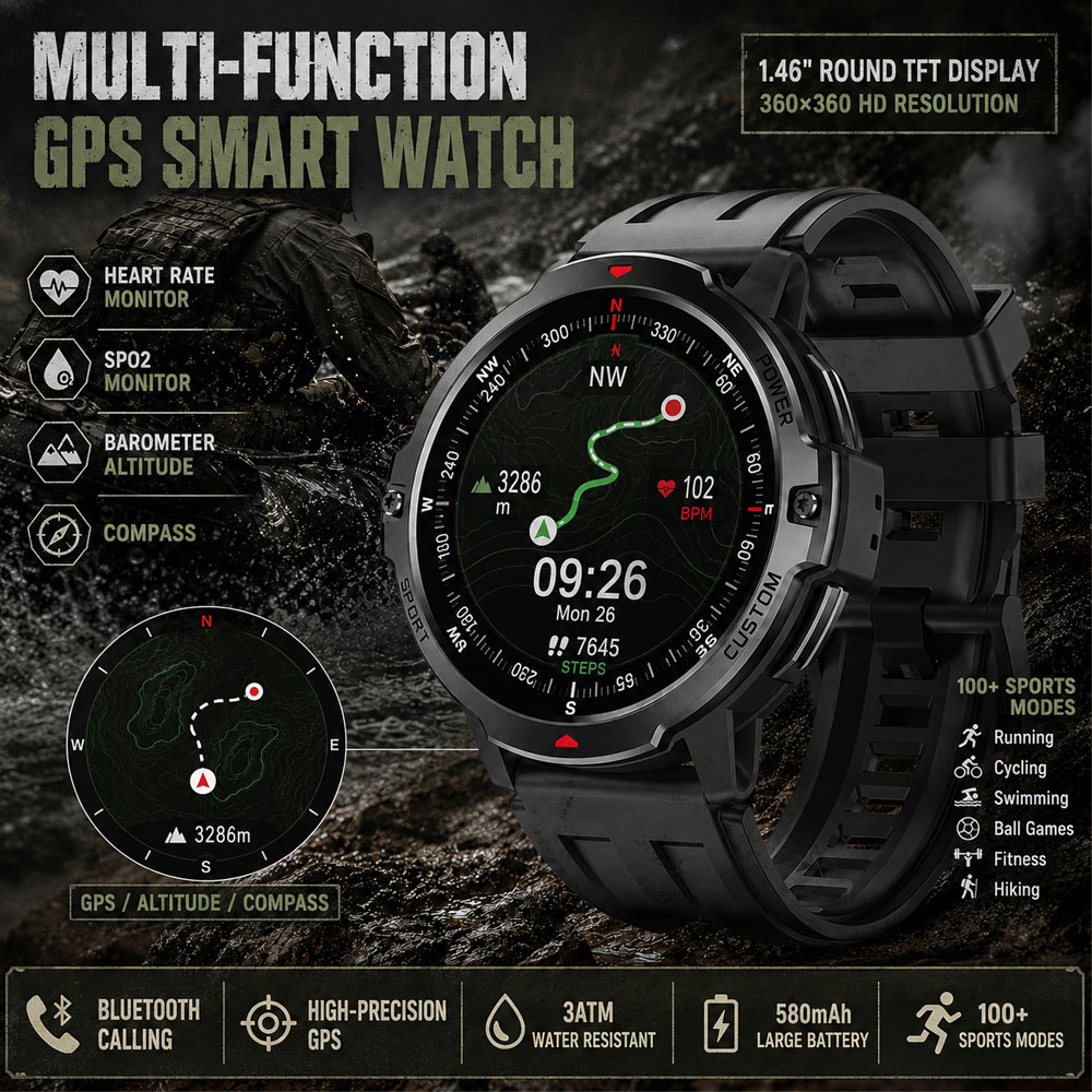 NOUVELLE Montre connectée GPS  - Timex Watches Smartwatch avis et prix