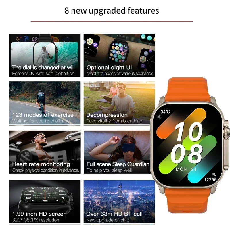 Nouvelle série 9 Watch PK HK8  - Smartwatch Watches For Women With Gps avis et prix