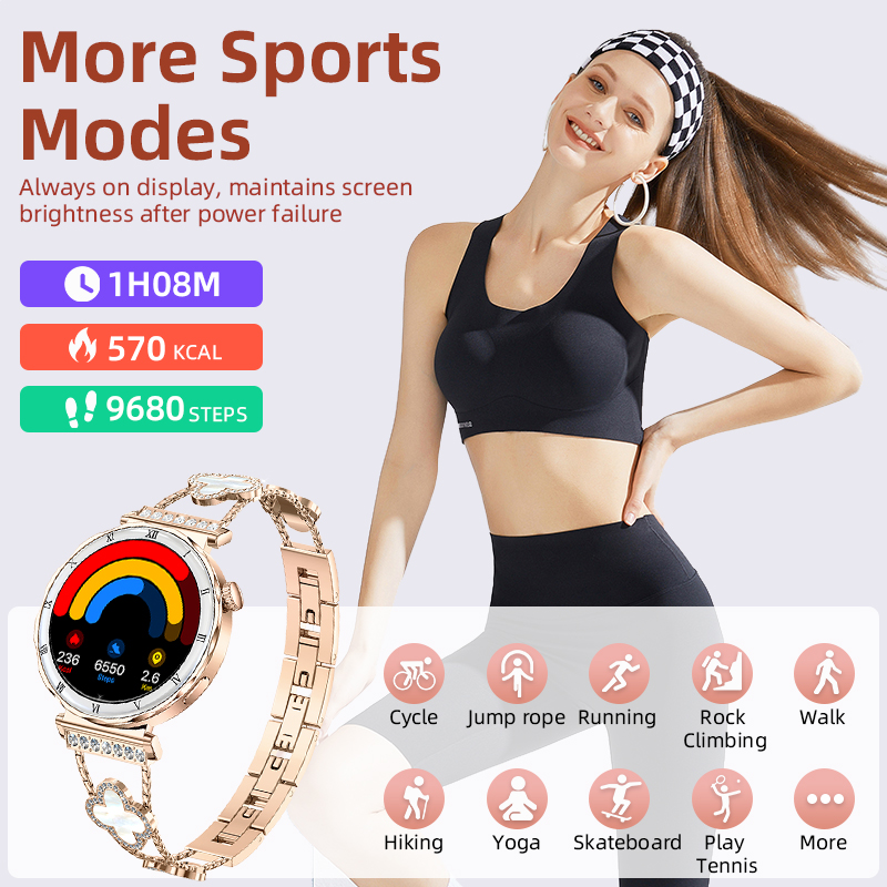 Montre intelligente de luxe fe - Smartwatch Latest Watches For Women avis et prix
