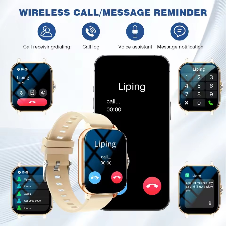 Montre connectée sportive à éc - Smartwatch Latest Watches For Women avis et prix