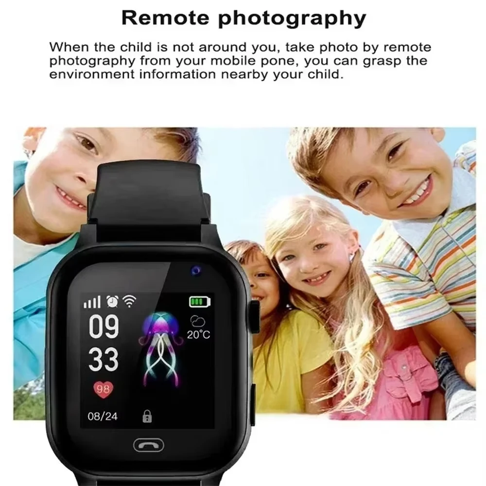 Montre connectée 5G pour enfan - Smartwatch Watches For Kid Boy With Gps avis et prix
