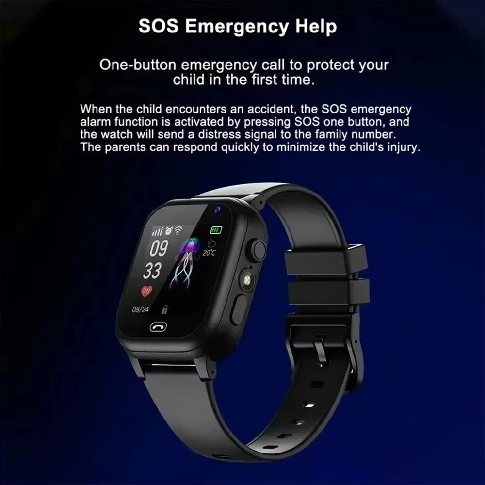 Montre connectée 5G pour enfan - Smartwatch Watches For Kid Boy With Gps avis et prix
