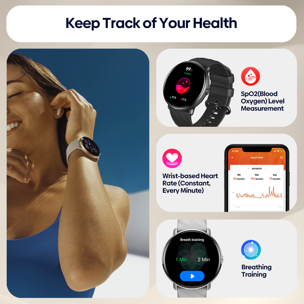 Zeblaze-Montre intelligente GT - Watch Iwo avis et prix