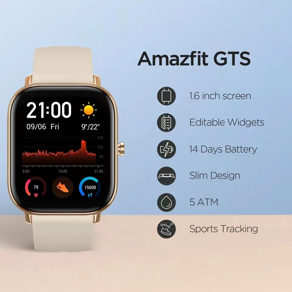 Montre connectée Amazfit GTS p - Smartwatch Refurbished Watches avis et prix