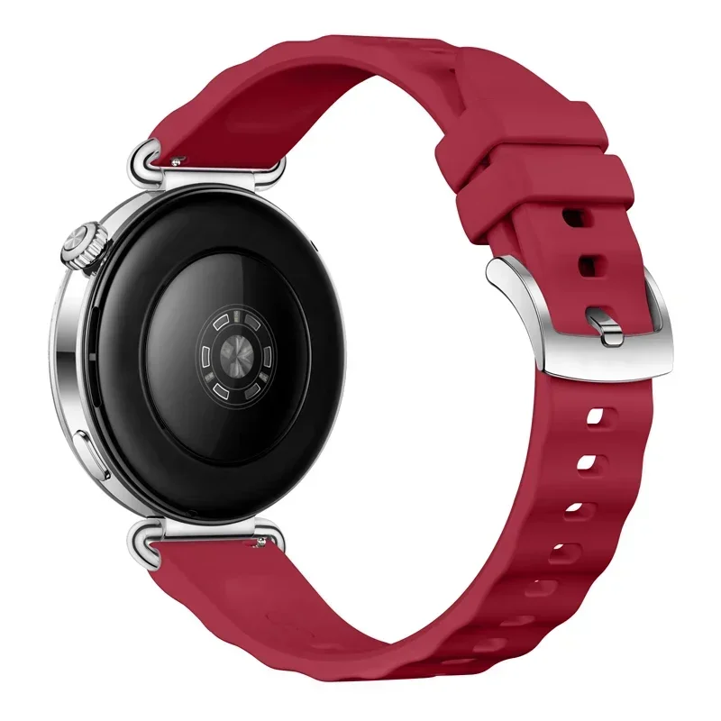 Bracelet en silicone ondulé de - Smartwatch Oppo Watch avis et prix
