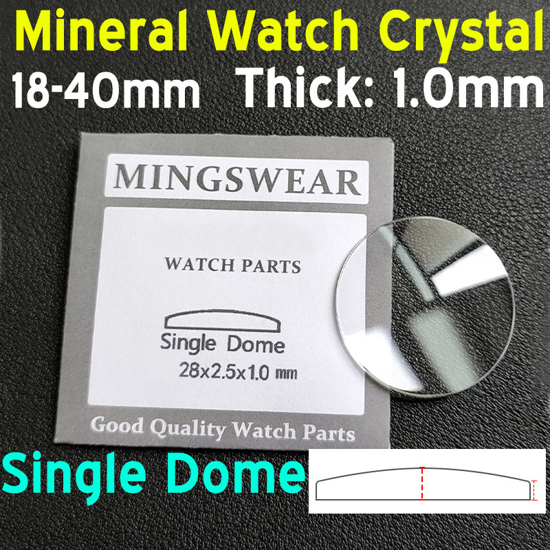 Verre de montre minéral convex - Watch Crystal Replacement avis et prix