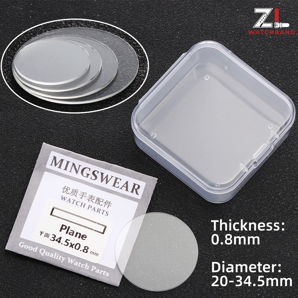 Verre de montre rond planaire  - Watch Crystal Replacement avis et prix